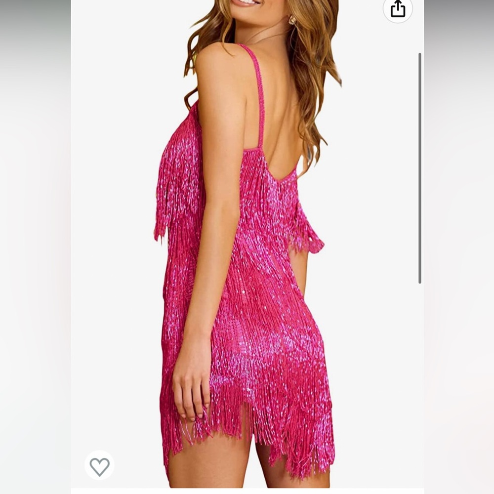 Ping fringe dress